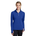 Ladies' Sport-Tek  Sport-Wick  Textured 1/4 Zip Pullover